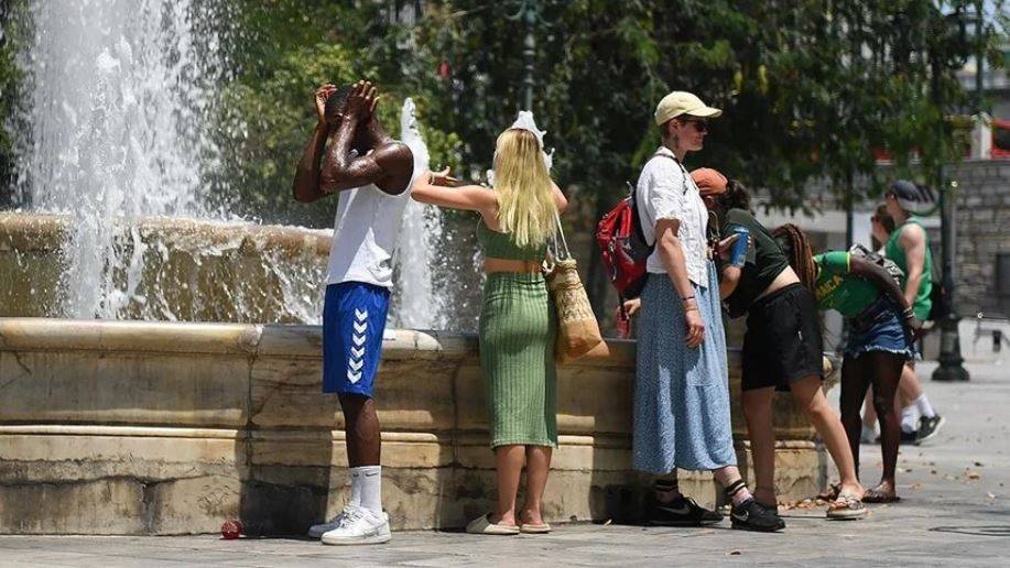 Yunanistan'da sıcaklık rekoru 13